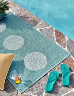 Pappelina Teppich VERA POP Jade 70 x 120 cm VP1A712