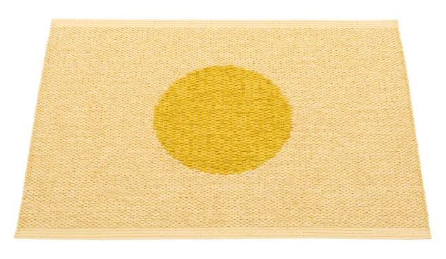 Pappelina Teppich VERA POP Mustard 70 x 50 cm VP5705