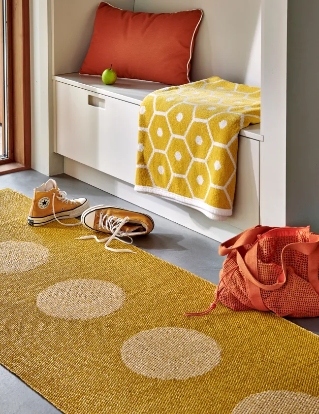 Pappelina Teppich VERA POP Mustard 70 x 280 cm VP5728