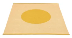 Pappelina Teppich VERA POP Mustard 180 x 200 cm VP51820