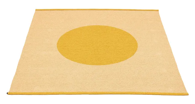 Pappelina Teppich VERA POP Mustard 180 x 200 cm VP51820