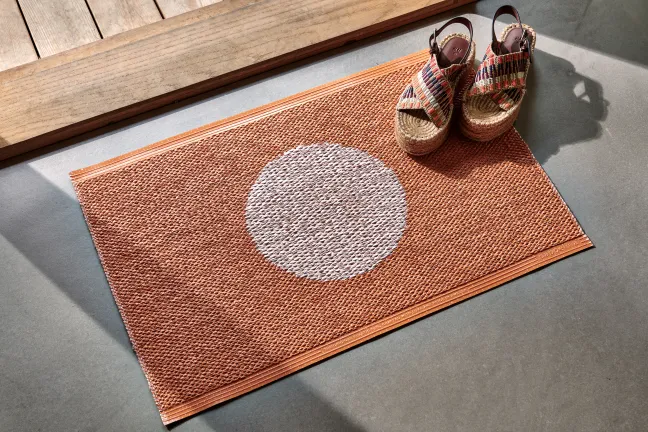 Pappelina Teppich VERA POP Pale Orange 70 x 120 cm VP4A712
