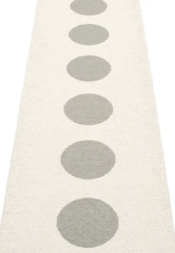 Pappelina Teppich Vera Warm grey Vanilla 70 x 225 cm VE9D722