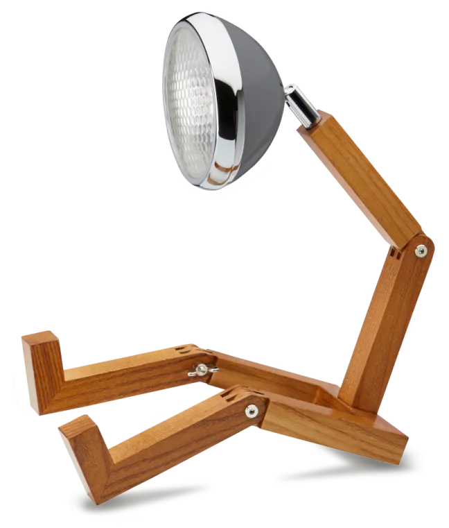 PIFFANY Copenhagen Mr. WATTSON® Original LED Tischleuchte Intense Grey