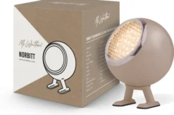 PIFFANY Copenhagen Norbitt 3.0 LED Lampe wiederaufladbar Mushroom Brown