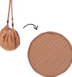 Play&Go Organic 2 in 1 Spielzeugsack Ø120cm braun