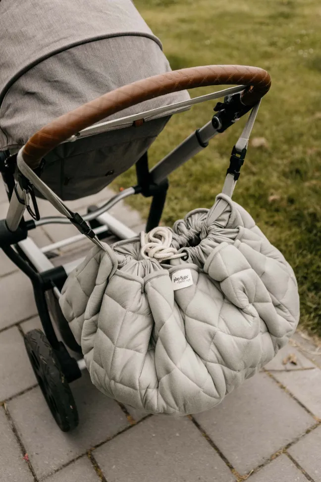 Play&Go Organic 2 in 1 Spielzeugsack Ø120cm grün
