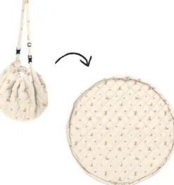 Play&Go Organic 2 in 1 Spielzeugsack Ø120cm rabbit