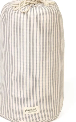 Play&Go Organic 2 in 1 Spielzeugsack Ø120cm stripes blue