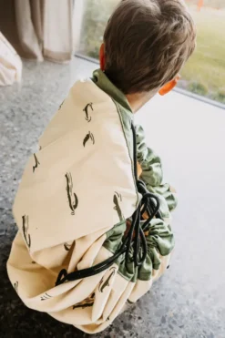 Play&Go Prints 2 in 1 Spielzeugsack Ø140cm croco
