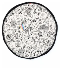Play&Go Prints 2 in 1 Spielzeugsack Ø140cm OMY Paris zum selbst bemalen Sale