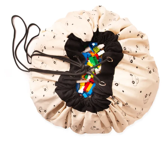 Play&Go Prints 2 in 1 Spielzeugsack Ø140cm Playville