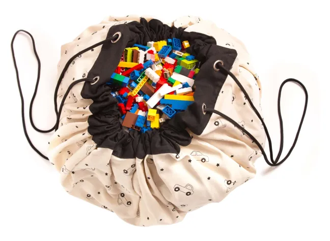 Play&Go Prints 2 in 1 Spielzeugsack Ø140cm Playville