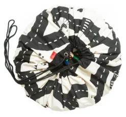 Play&Go Prints 2 in 1 Spielzeugsack Ø140cm Spielstraße