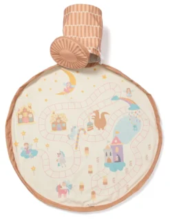 Play&Go Soo Spielmatte Ø140cm mit Stauraum Eimer fairyworld
