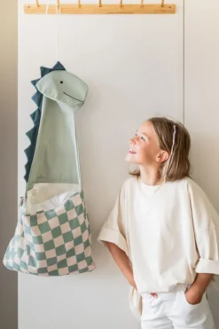 Play&Go Toto Wand-Organizer und Tragetasche Dino