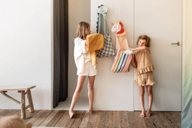 Play&Go Toto Wand-Organizer und Tragetasche Dino