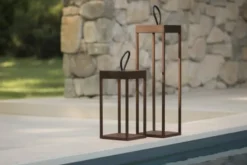 QOOZII - BALI 30 - LED Laterne - Corten