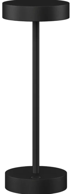 QOOZII - IBIZA - Kabellose LED Tischlampe - Schwarz