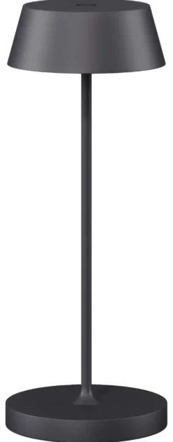 QOOZII - MALTA - Kabellose LED Tischlampe - Schwarz