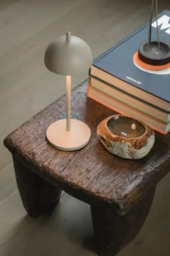 QOOZII - SAMOS - Kabellose LED Tischlampe - Sand
