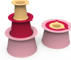Quut Alto Sandspielzeug Banana/Pink/Cherry/Yellow