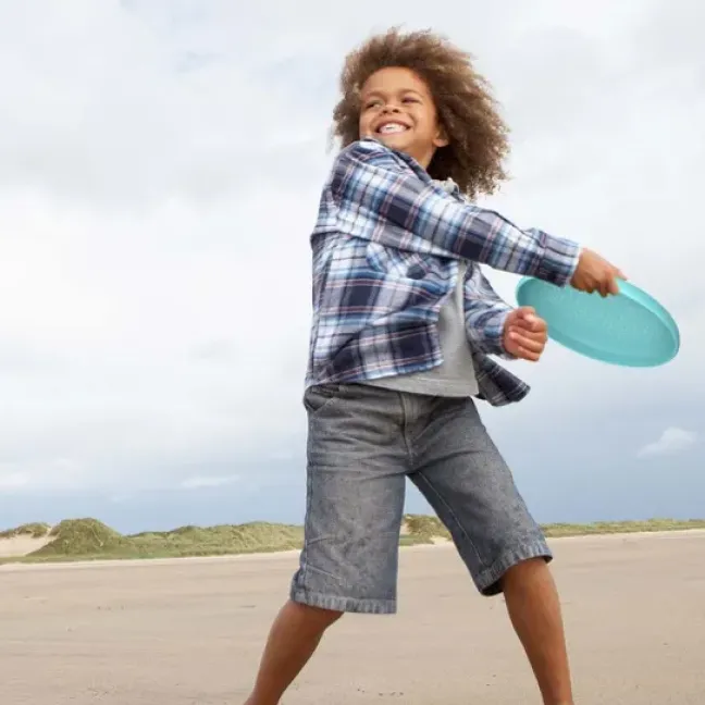 Quut Flying Disc + Sandstreuer Vintage Blue