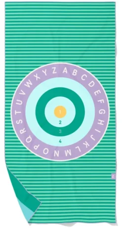 Quut Spieltuch M (140 x 70cm) Alphabet/ Bullseye Sale