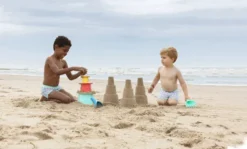 Quut Strandspielzeug Set 3 (1 Alto + 1 Raki) mit Mesh Standbeutel