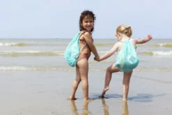 Quut Strandspielzeug Set 2 (1 Ballo + 1 Cuppi + 1 Shaper) mit Mesh Standbeutel