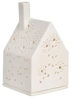 räder Lichthaus Blumenwiese Porzellan weiß