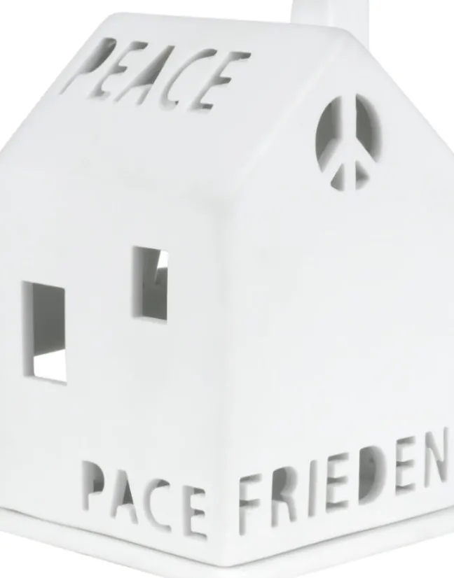 räder Lichthaus Frieden Porzellan weiß