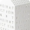 räder Lichthaus Heimat ist kein Ort Porzellan weiß