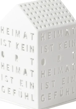 räder Lichthaus Heimat ist kein Ort Porzellan weiß
