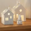 räder Lichthaus Santas Füßchen Porzellan weiß