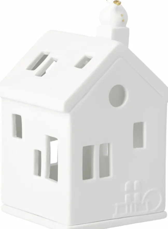 räder Lichthaus Santas Füßchen Porzellan weiß