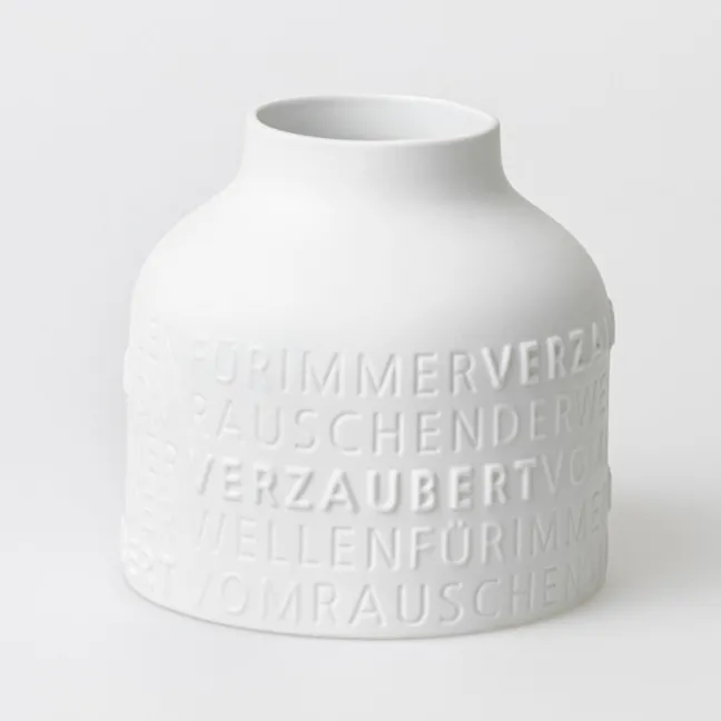 räder Vase Für immer verzaubert weiß