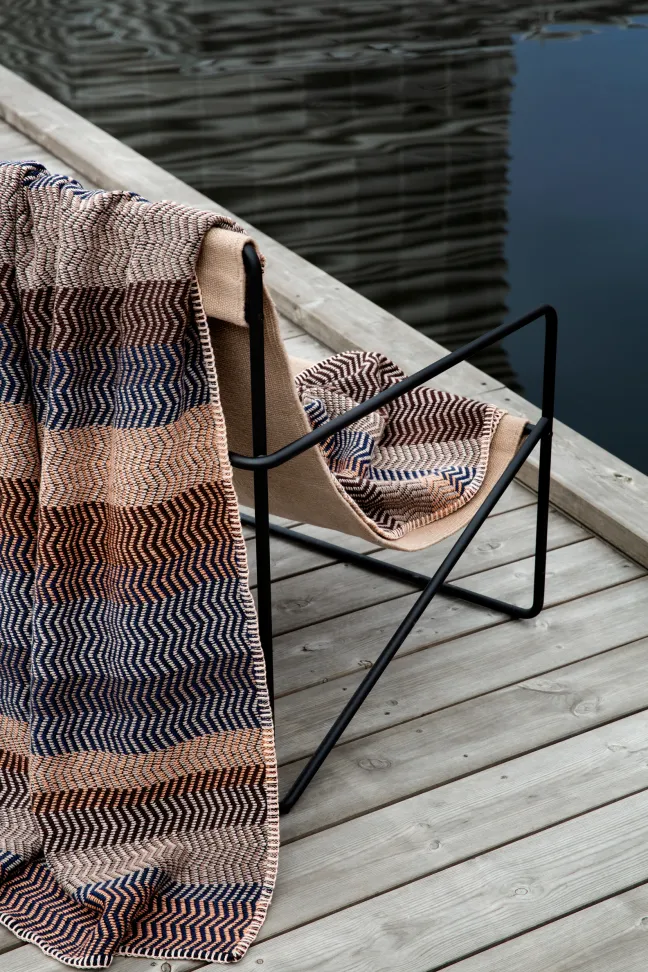Roros Tweed FRI Lammwolldecke 150 x 200cm By the fire 3452