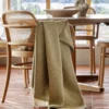 Roros Tweed MELLO Lammwolldecke 150x210cm blattgrün 5752