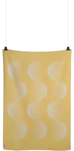 Roros Tweed MOON Lammwolldecke 135x200cm gelb 5902