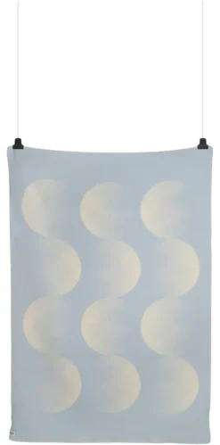 Roros Tweed MOON Lammwolldecke 135x200cm hellblau 5901