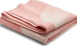 Roros Tweed MOON Lammwolldecke 135x200cm rosa 5903