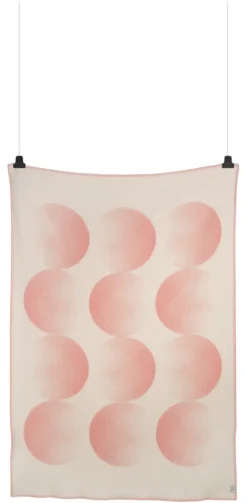 Roros Tweed MOON Lammwolldecke 135x200cm rosa 5903