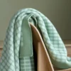 Roros Tweed PALETTE Lammwolldecke Sage 200x135cm 6252