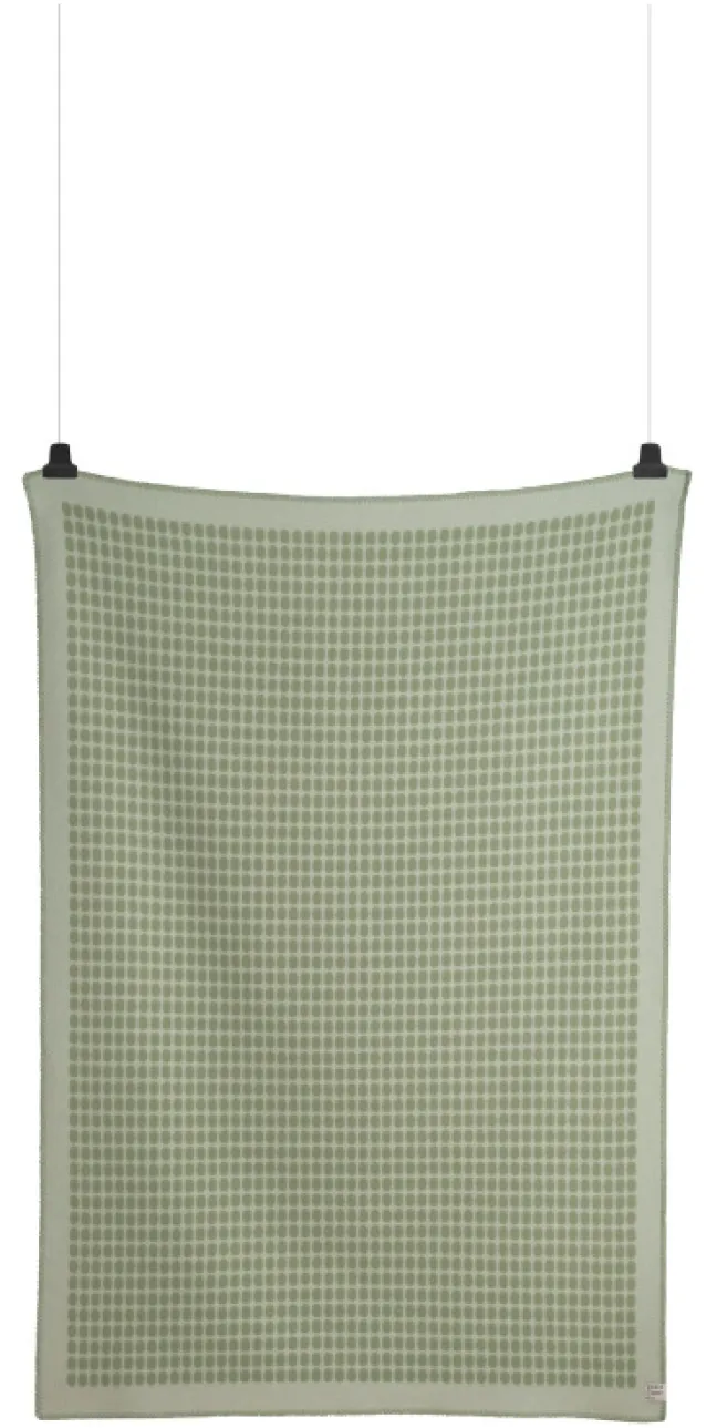 Roros Tweed PALETTE Lammwolldecke Sage 200x135cm 6252