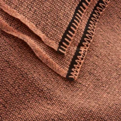 Roros Tweed PICNIC Lammwolldecke 120 x 200cm Korall 3554 Sale