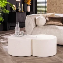 Rubjerg Design Couchtisch Stone Moonset 2er Set Marmor
