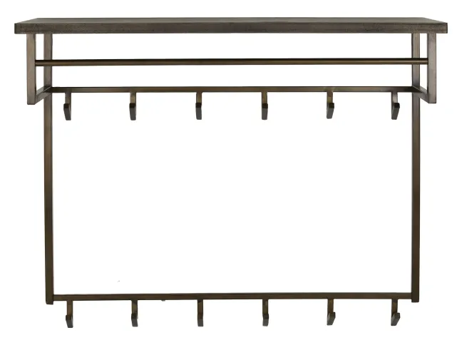 Rubjerg Design Garderobe Ferro 12 Haken hoch Metall Antike Bronze Sale