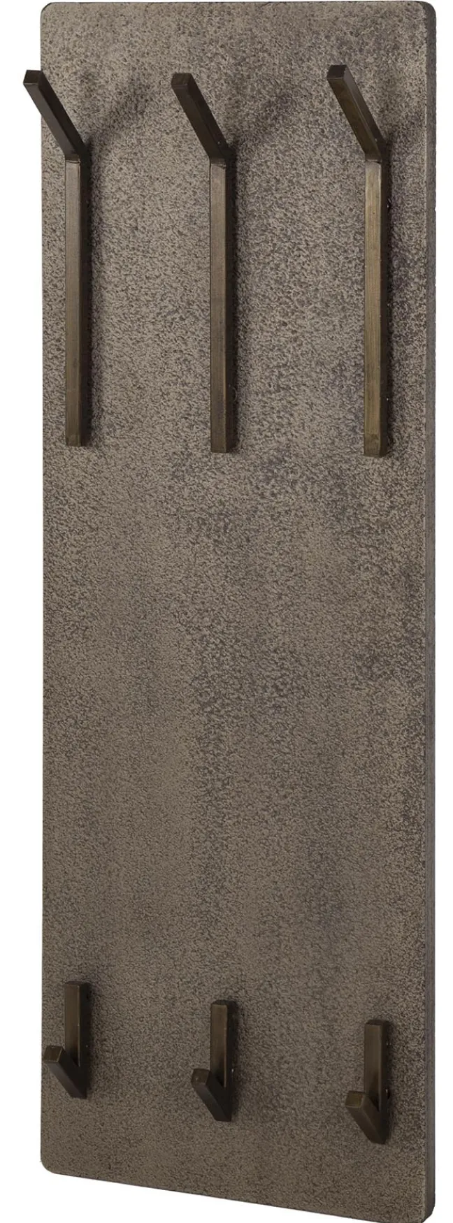 Rubjerg Design Garderobe Ferro 2x3 Haken hoch Metall Antike Bronze