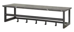 Rubjerg Design Garderobe Stab 6 Haken Melamin Melamin